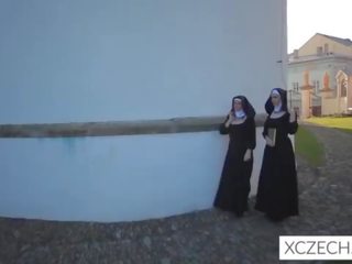 Verrückt bizzarisch sex video mit catholic nonnen und die monster-!