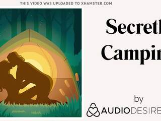 Heimlich camping (erotic audio- dreckig film für frauen, flirty asmr)