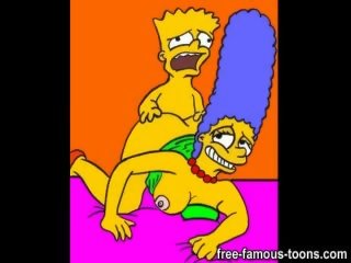 Cabul bart simpson poni marge dan lisa keras dan cepat