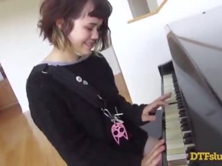 Yhivi movies off piano skills followed by atos xxx film and cum over her pasuryan! - featuring: yhivi / james deen