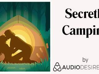 Таємно camping (erotic audio брудна фільм для жінки, кокетливий asmr)